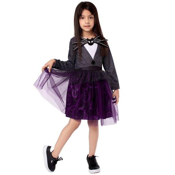 Halloween julafton Jack Skeleton Couple Performance Dress XL 135cm-145cm