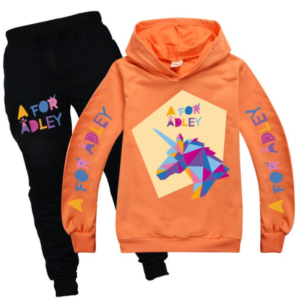 En för Adley Kids Hoodie+Pants Suits Träningsskjorta 13 120cm