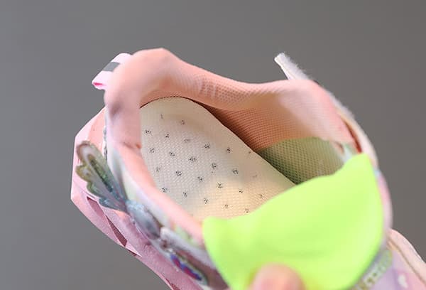små medelstora och stora barnprinsesskor pink 32#