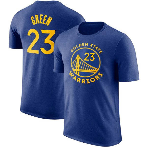 NBA T-shirt Warrior Curry Basketball Kortärmad sporttröja C15 M