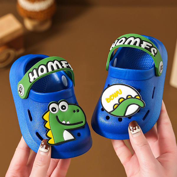kid Skor Inomhus Utomhus Badrum Baby Sandaler Tofflor Length inside16cm 16#royal blue