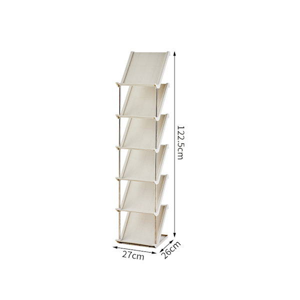 Skoställ hushållsingång inomhus söm sovsal toffelställ cream 6 layers