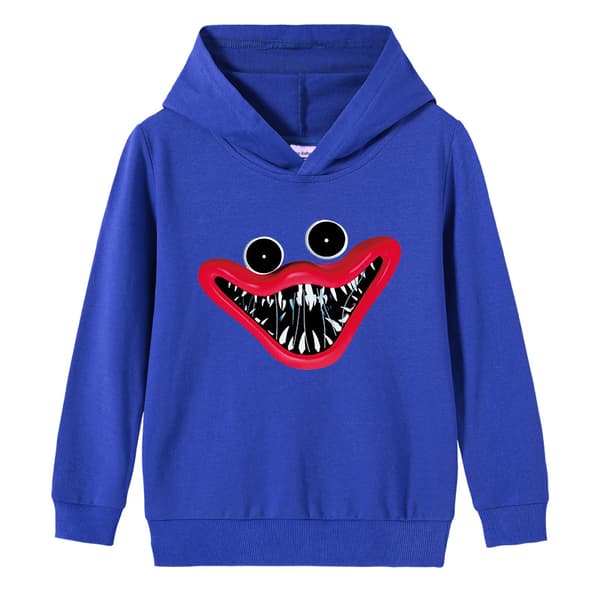 Barn vallmo lektid kramar Wuggy hoodies J 90cm