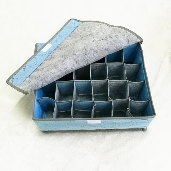 Underwear storage box socks underwear drawer style partitioned wardrobe storage 24 compartments