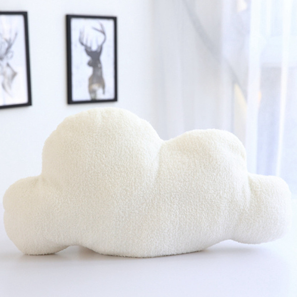 moln Docka Plyschleksak Barn Docka Kudde Födelsedagspresent white cloud 25*13cm