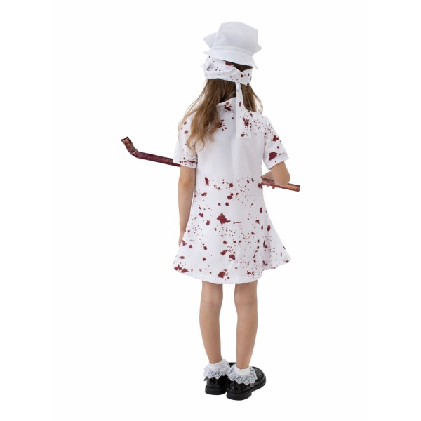 Halloween Silent Ridge Nurse Triangle Head KID Performance Dress L L 125cm-135cm