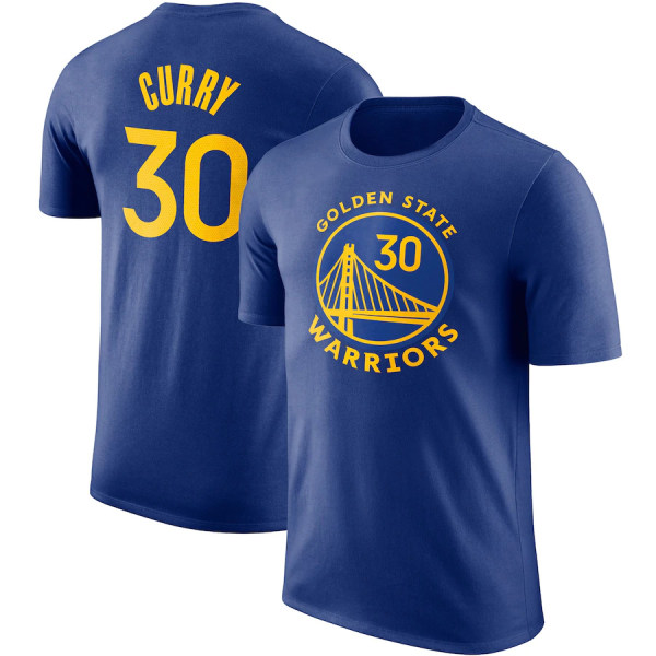 NBA T-shirt Warrior Curry Basketball Kortärmad sporttröja C3 3XL