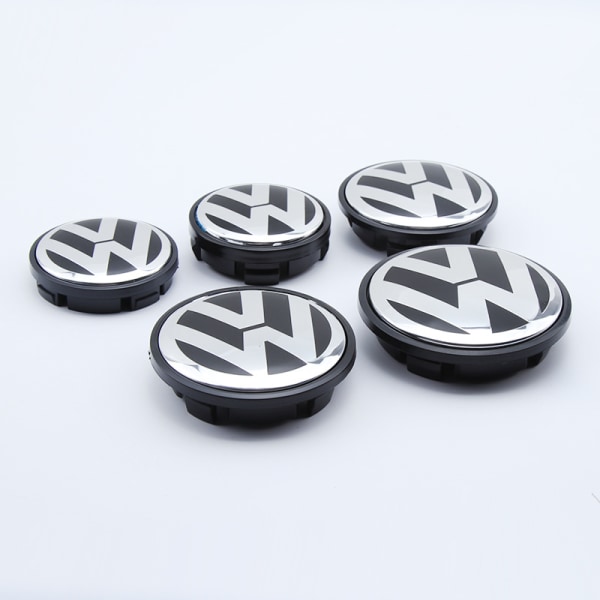 4Pack VW logotyp 56 mm cap Fälgemblem Fälgmärke #1 56mm