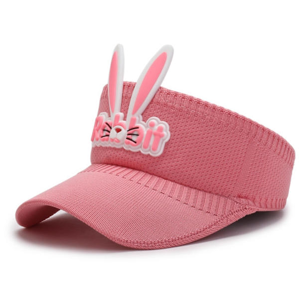 Tecknad barnhatt, solhatt, tom hög hatt, andtungahatt watermelon red