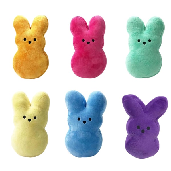 Peeps kanin Påsk tecknad kanin PEEPS plyschdocka yellow 10cm