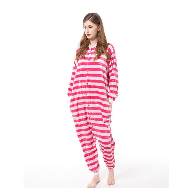 Katt Barn Pyjamas Vuxna män och kvinnor Hem One Piece Pyjamas Cheshire Cat 125-140