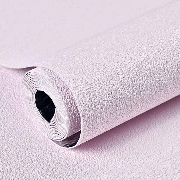 Kiselgur lertapet självhäftande vattentät fuktsäker Diatom mud pink 280x50cm