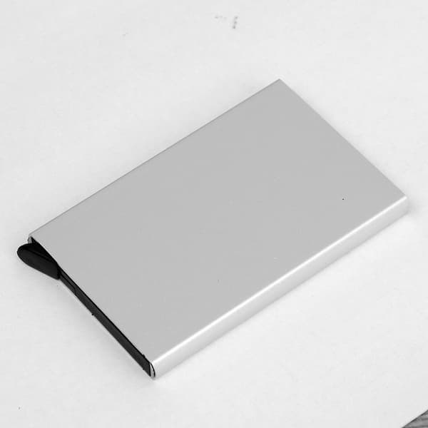 RFID NFC Skydd Plånbok Korthållare 5st Kort Argent