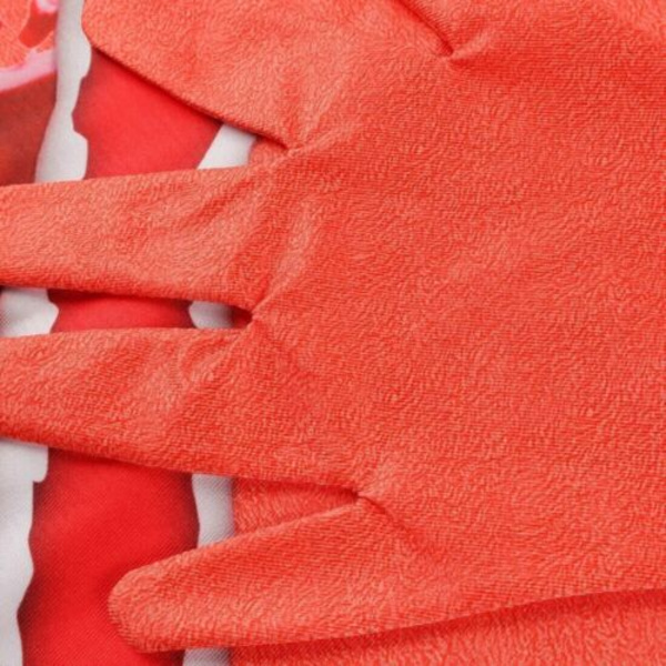 Rainbow Friends Kids Halloween kostym Jumpsuit Mask Dress Up Orange 130cm