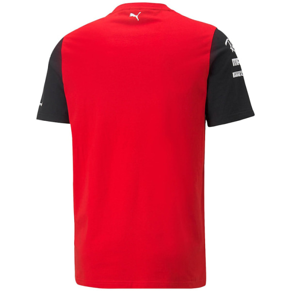 F1 racingdräkt Lecler röd kortärmad T-shirt sommarkläder S
