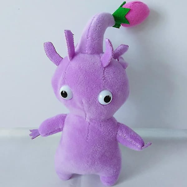 Pikmin Plyschleksaker Blomknoppblad Mjukfylld docka Kid Present Purple buds 15cm