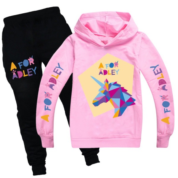 En för Adley Kids Hoodie+Pants Suits Träningsskjorta 11 140cm