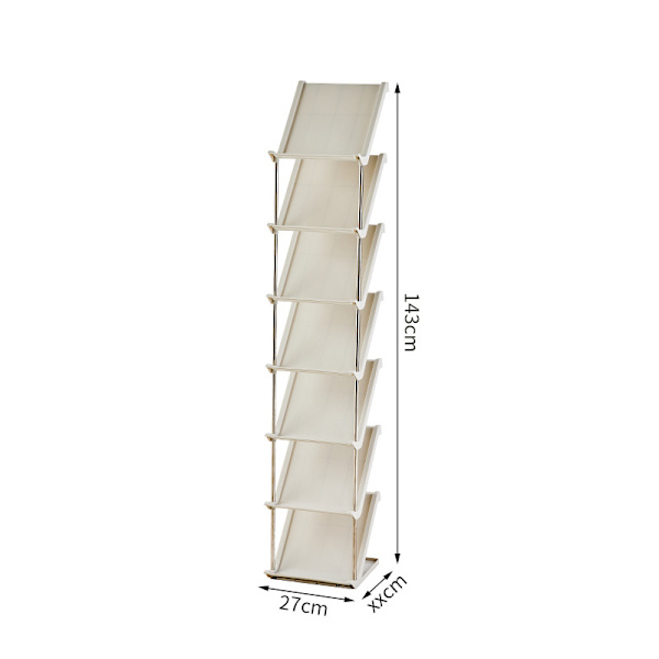 hushållsingång sovsal tofflor förvaringsställ skoskåp cream 7 layers