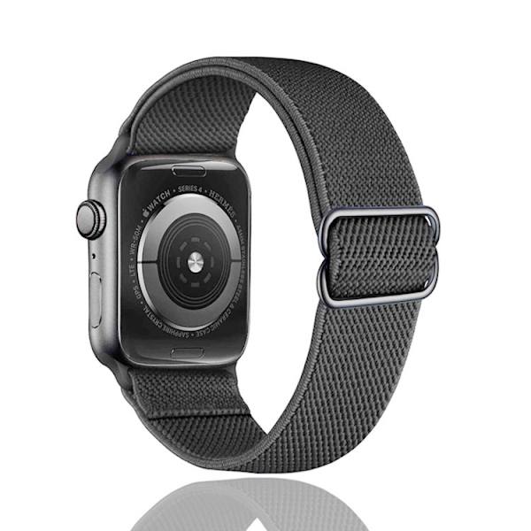 Lämplig för Apple SE 1234567 S8 watch vävt nylon black38-41mm 1pcs