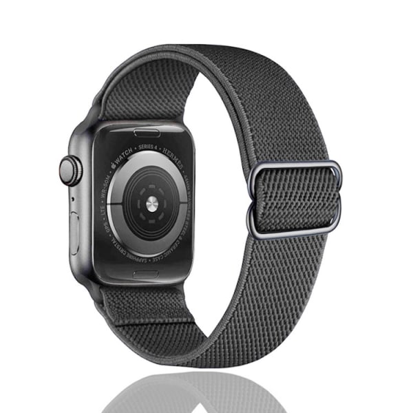 Lämplig för Apple SE 1234567 S8 watch vävt nylon black38-41mm 2pcs