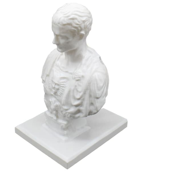 Caesar the Great Figure Design Bordspenna InsertPenHolder Storage pen container 16.5*11.5*9cm
