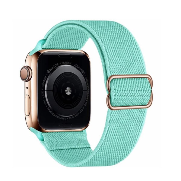 Lämplig för Apple SE 1234567 S8 watch vävt nylon 38-41mmgreen 1 1pcs