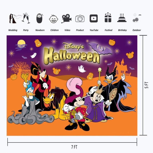 Halloween Banner Pumpa Bat Banner Blod Hand Bakgrund Tyg Style a47 Width 180 * Height 110cm