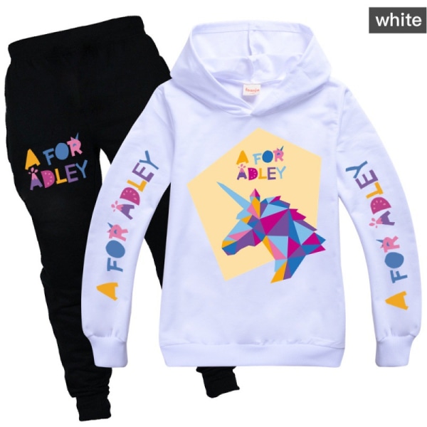 En för Adley Kids Hoodie+Pants Suits Träningsskjorta 1 170cm