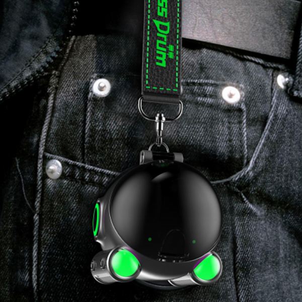 Bluetooth hörlurar No Ear Entry Högkvalitativt ubåtsheadset Grey Green submarine style