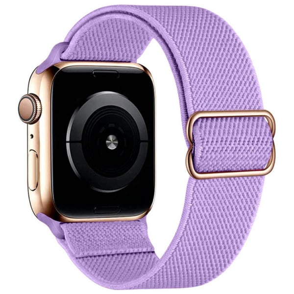 Lämplig för Apple SE 1234567 S8 watch vävt nylon purple38-41mm 3pcs