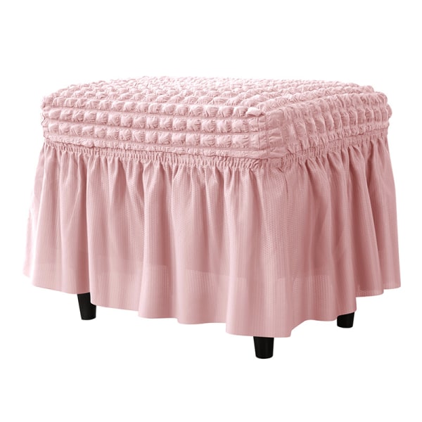 Bubbelgaller helomlott kjol nederkant elastiskt cover cover Pink 22*19*6cm