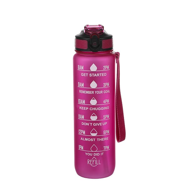 Vattenflaska Sport Drickskopp Plast Vattenkopp 1000ML 3 1000ml