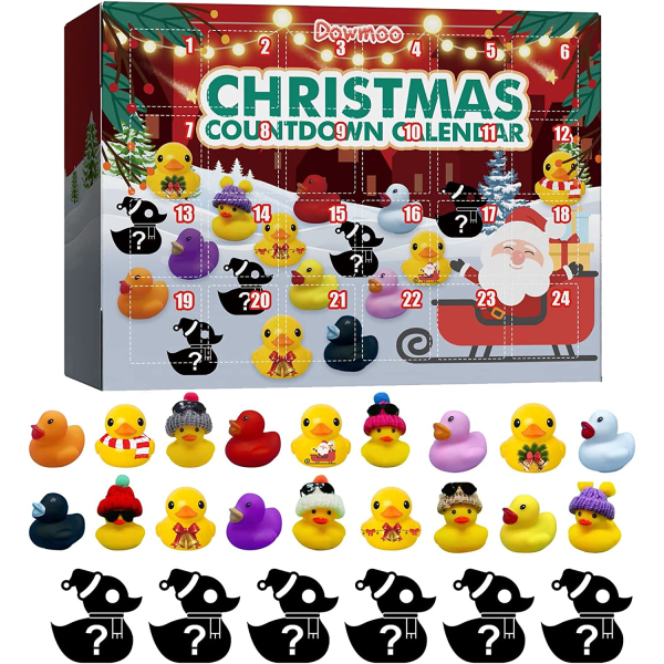 24 Rubber Ducks Adventskalender 2022 Julklappar