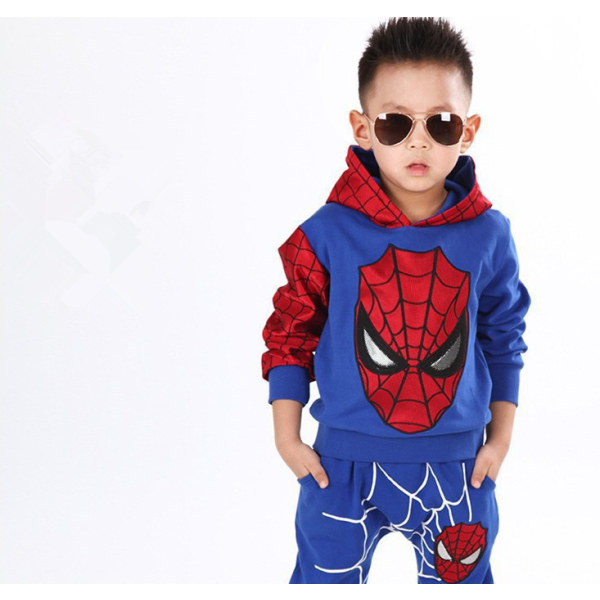 Boy Spider-Man sweatshirt hoodie set 2 100cm