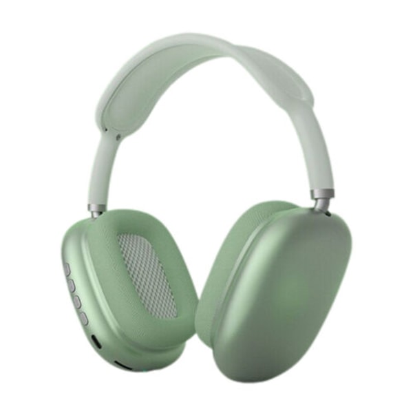 P9 trådlösa Bluetooth -hörlurar med brusreducerande sportheadset Green