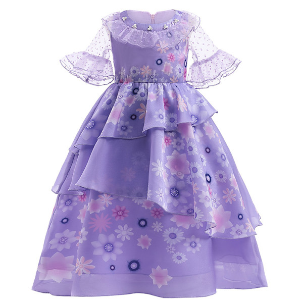 Encanto Isabela Princess kostymklänning för tjejer 100 cm