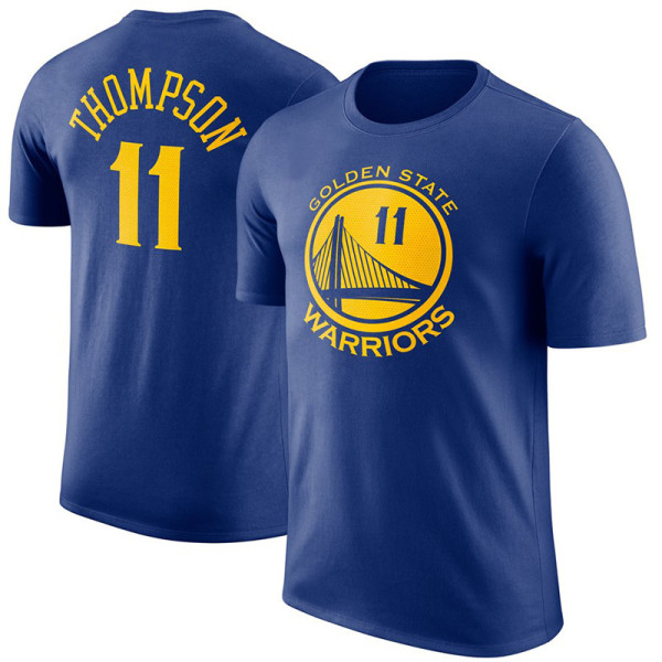 NBA T-shirt Warrior Curry Basketball Kortärmad sporttröja C19 L