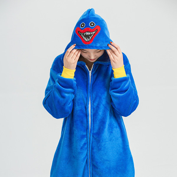 Katt Bobby Förälder Barn Pyjamas Tecknad Pyjamas Heminredning Blue Cat Bobby M