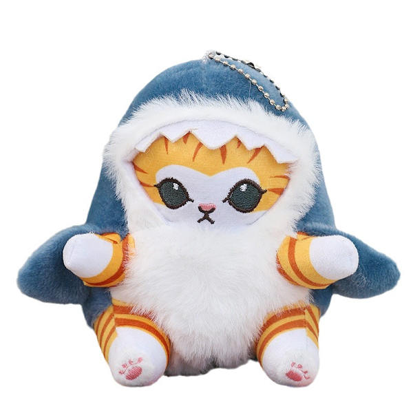 Shark Cat hänge plysch leksak docka barn leksak hänge docka present style1 32cm