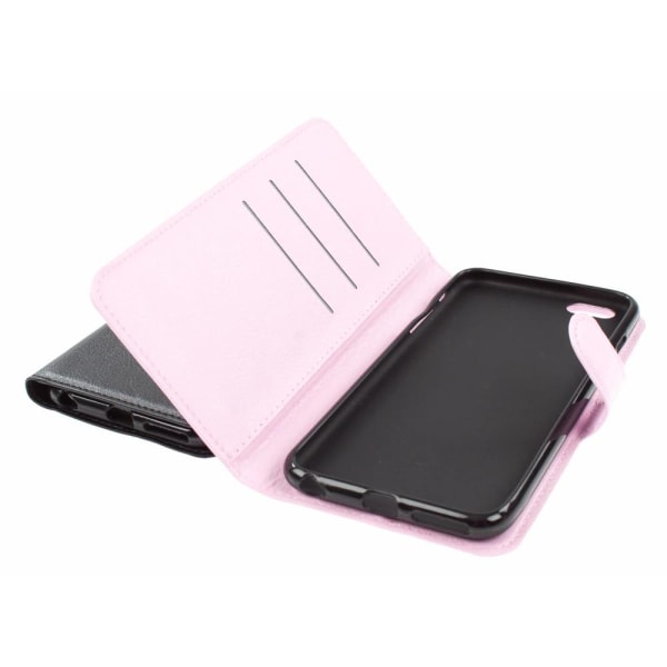 Plånboksfodral iPhone 6 Plus, 6S Plus med 3 fack - Rosa