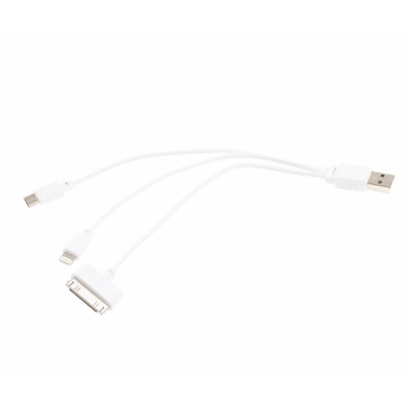 Multikontakt Lightning/iPhone 4 /Micro-USB