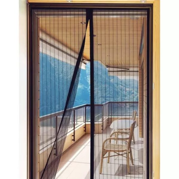 Insektnetdør 100x210cm - Myggenet - Insektbeskyttelse - Myggenet White