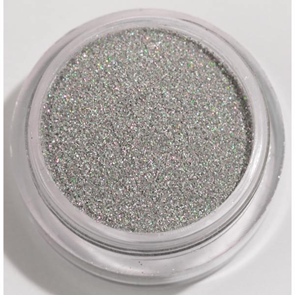 Glitter pöly / mikrokosmeettiset glitterit 1. Silver