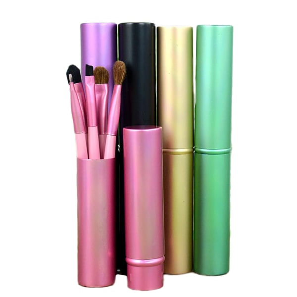 5 make-up børster / make-up børster Gold