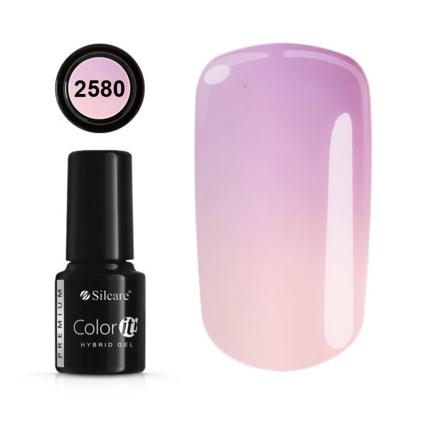 Gellack - Color IT - Premium - Thermo - *2580 UV-gel/LED Rosa
