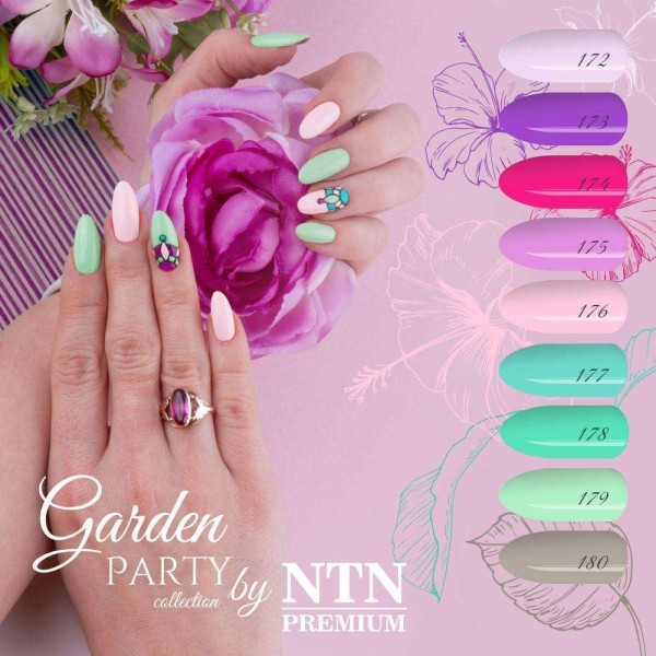 NTN Premium - Gelelakk - Garden Party - Nr179 - 5g UV gel/LED