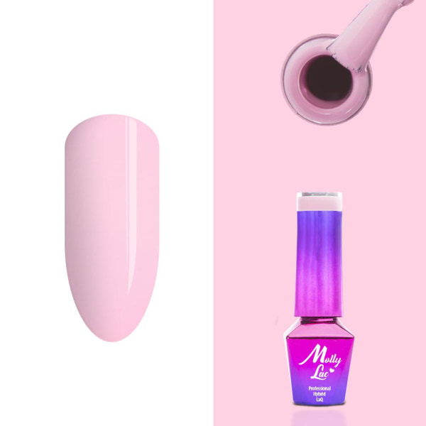 Mollylac - Gellack - Bryllup - JA, JEG GJØR - Nr28 - 5g UV-gel / LED Pink