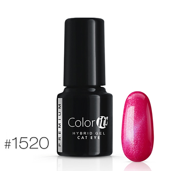 Gellakk - Color IT - Premium - Cat Eye - *1520 UV gel/LED Cerise