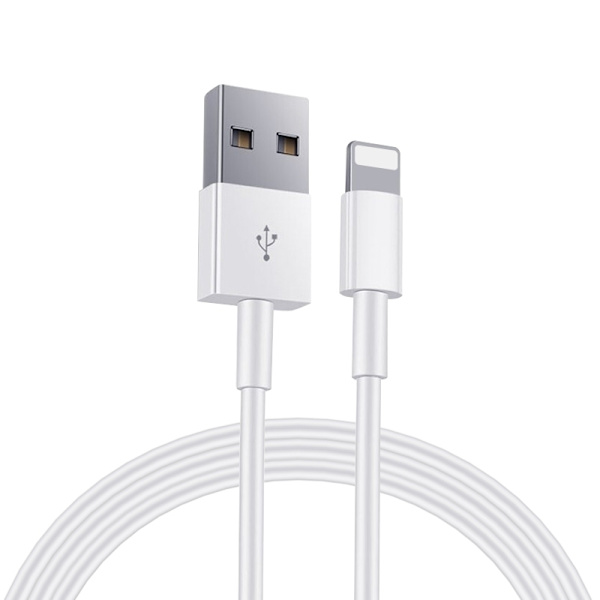 Lightning USB-laddkabel 1m vit 5-pack för iPhone/iPad (iOS 17) Vit