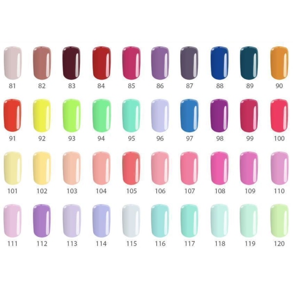 Gel polish - Flexy - *39 4,5g UV gel/LED Plum
